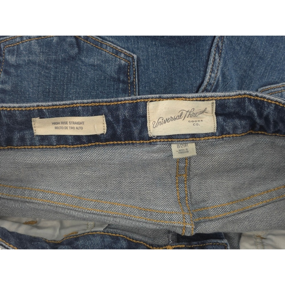 Universal Thread High Rise Straight Medium Wash S… - image 15